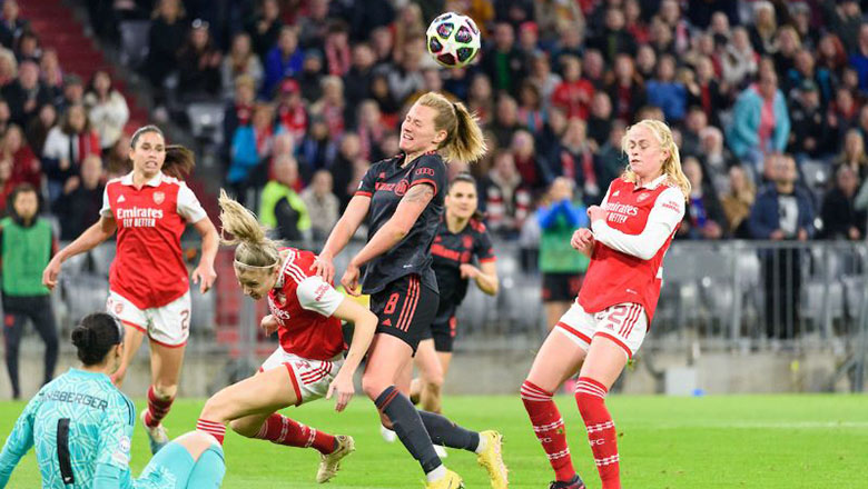 Trực tiếp Nữ Bayern vs Nữ Arsenal hôm nay 0h45 ngày 13/11 ở đâu? Kênh nào?