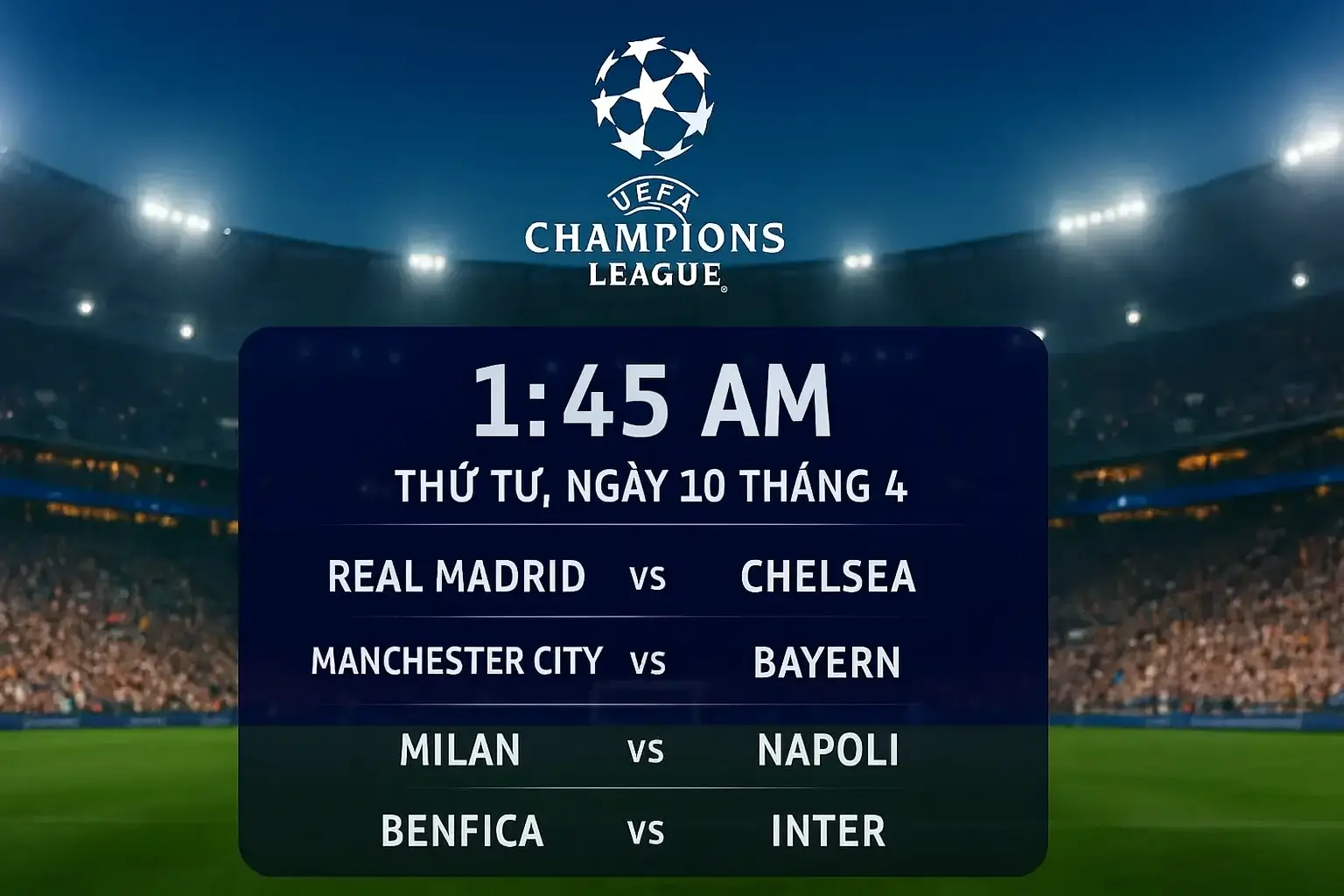 Lịch trực tiếp bóng đá hôm nay đầy đủ và chi tiết tại PhaluoiTV